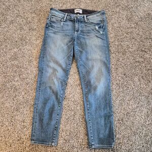 PAIGE "Transcend" Hoxton Ultra Skinny Jeans Sz 28 EUC